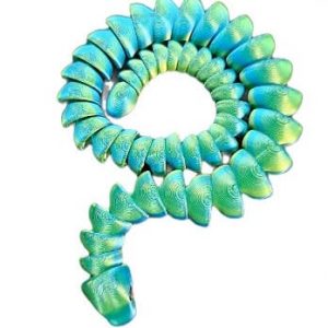 3D Printed Articulated Snake